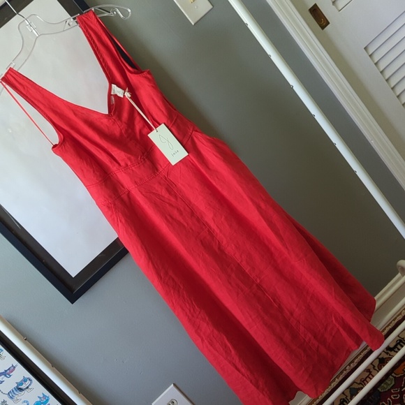 NWT joie linen dress. Size 6. - Picture 1 of 4